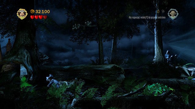 In order to reach the treasure, you will have to chase away the Nazgul - The Black Rider - Collectibles - LEGO The Lord of the Rings - Game Guide and Walkthrough