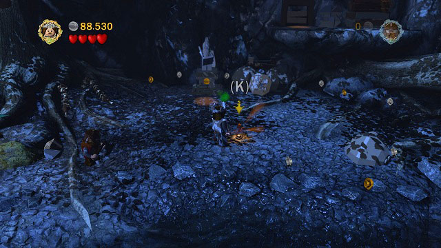 You will need to do it three times and at the end you should find the treasure you're looking for - The Pass of Caradhras - Collectibles - LEGO The Lord of the Rings - Game Guide and Walkthrough