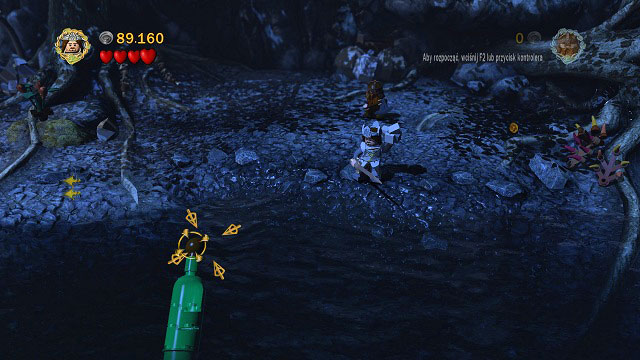 Beneath three big rocks you will find three small stones - The Pass of Caradhras - Collectibles - LEGO The Lord of the Rings - Game Guide and Walkthrough