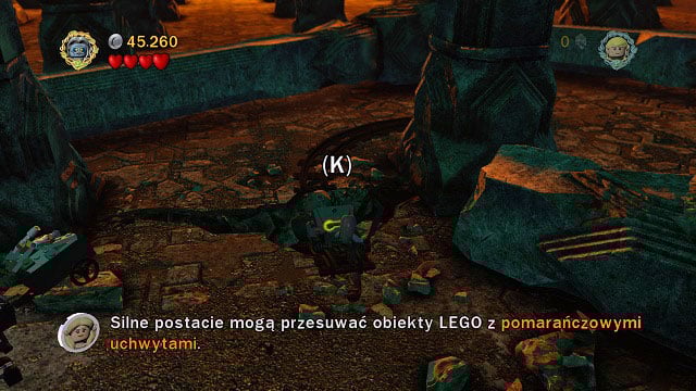 In the same location as Minikit #4 - The Mines of Moria - Collectibles - LEGO The Lord of the Rings - Game Guide and Walkthrough