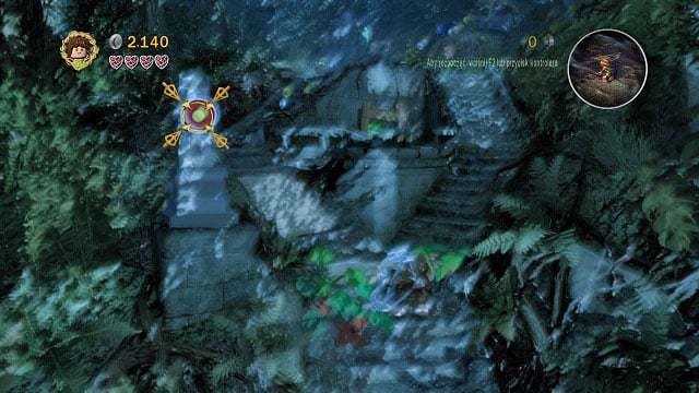 #2 - In the location in which you have to construct a catapult - Amon Hen - p. 1 - Collectibles - LEGO The Lord of the Rings - Game Guide and Walkthrough