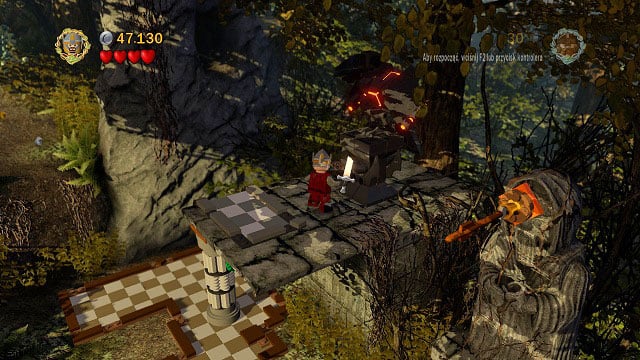 #4 - In the ruins at the end of Aragorn's path - Amon Hen - p. 1 - Collectibles - LEGO The Lord of the Rings - Game Guide and Walkthrough