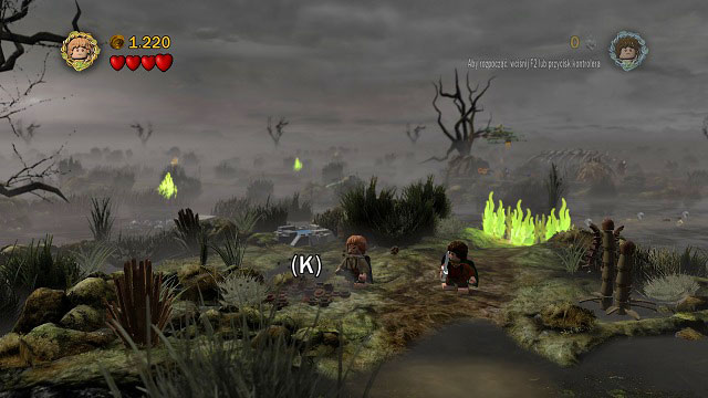 This item is needed to finish the mission and you will receive it automatically during the story mode - The Dead Marshes - Collectibles - LEGO The Lord of the Rings - Game Guide and Walkthrough