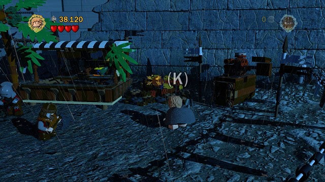 In the same place as Minikit #1 - Helms Deep - Collectibles - LEGO The Lord of the Rings - Game Guide and Walkthrough