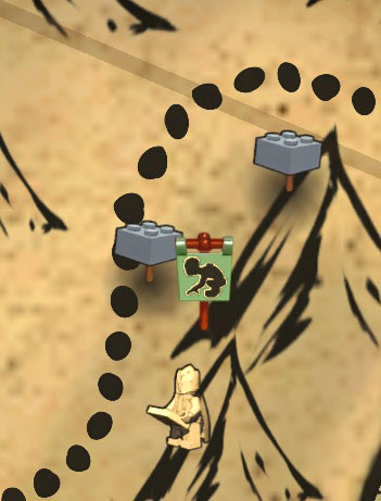 Even during the exploration of Middle-earth, Emyn Muil isn't impressive - Emyn Muil - Middle-Earth - LEGO The Lord of the Rings - Game Guide and Walkthrough