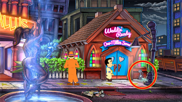 Now you have to find a cat - 4. Jasmine - Walkthrough - Leisure Suit Larry: Reloaded - Game Guide and Walkthrough