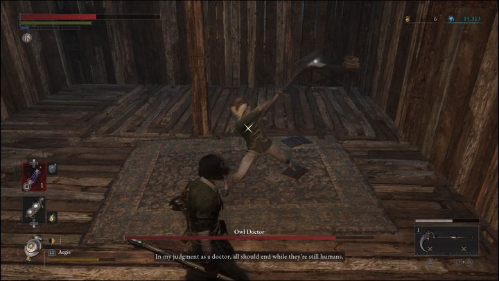 Owl Doctor is easily attacked from behind and these attacks will deal a lot of damage - Lies of P: How to defeat Owl Doctor boss? - Sidebars - Lies of P Guide