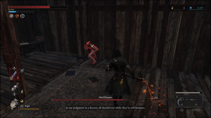 This is all when it comes to enemy attacks - Lies of P: How to defeat Owl Doctor boss? - Sidebars - Lies of P Guide