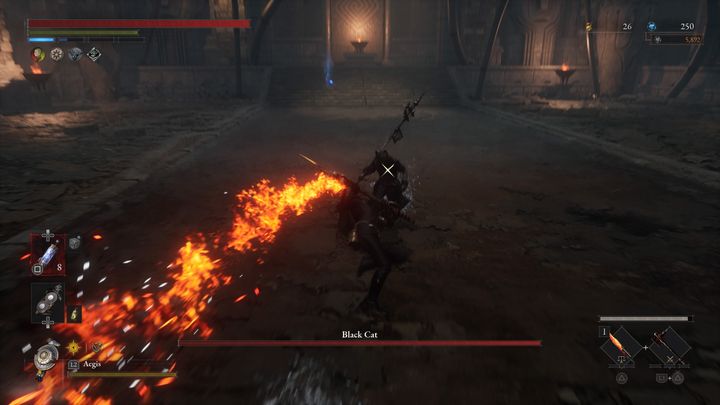 Initially, when you encounter Black Cat, it will not be hostile towards you - Lies of P: How to defeat the Black Cat boss? - Sidebars - Lies of P Guide