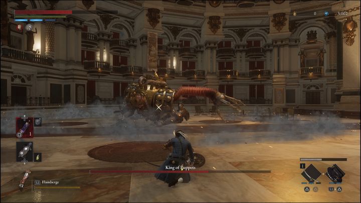 King of Puppets also gains access to two fury attacks - Lies of P: How to defeat the Puppet King / Romeo, the Puppet King boss? - Main - Lies of P Guide