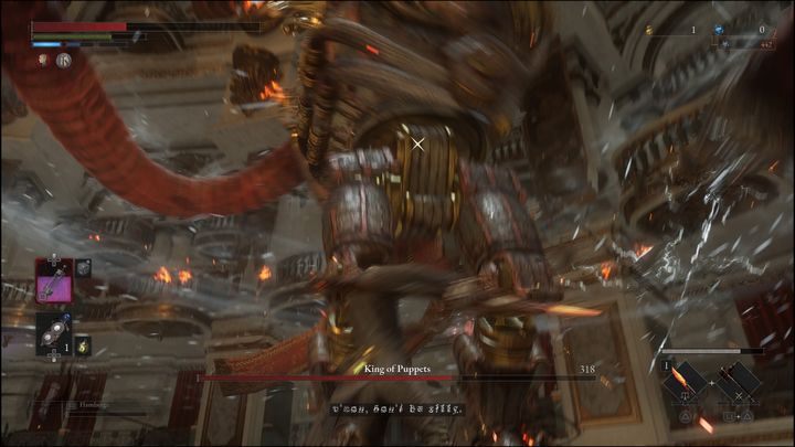 In summary, it is important to block the opponent's attacks, even twice in a row, when the second phase begins - Lies of P: How to defeat the Puppet King / Romeo, the Puppet King boss? - Main - Lies of P Guide