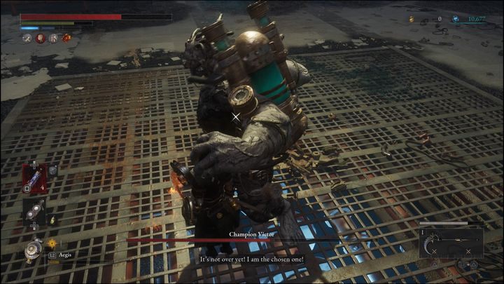 Champion Victor also has an alternative Fury attack combination - Lies of P: How to defeat Champion Victor? - Main - Lies of P Guide