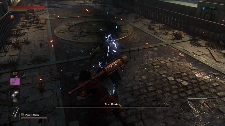 Wait for his attacks and block or dodge them, getting behind him - Lies of P: How to beat the boss Mad Donkey? - Sidebars - Lies of P Guide