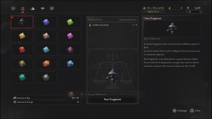 They are needed to purchase a stock of Wishstones from Giangio - Lies of P: What are Wishstones? - Basics - Lies of P Guide