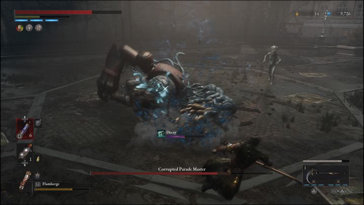 The Corrupted Parade Master can also release acid from its mouth - Lies of P: How to defeat Corrupted Parade Master boss? - Main - Lies of P Guide