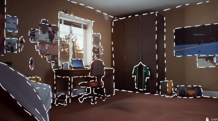 Sketch of Seans room. - Secrets and sketches of Life is Strange 2 Episode 1 - Episode 1 Walkthrough - Life is Strange 2 Game Guide