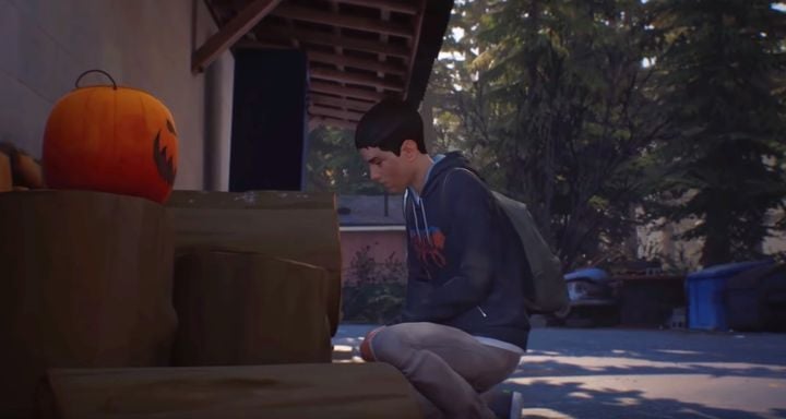 Secret #2 - a feather. - Secrets and sketches of Life is Strange 2 Episode 1 - Episode 1 Walkthrough - Life is Strange 2 Game Guide