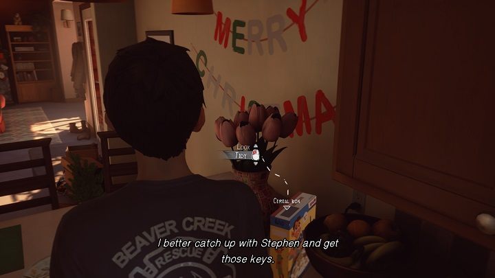 Our current task is to ask Stephen for the key - Chapter II - Holidays at Grandmas | Life is Strange 2 Episode 2 Walkthrough - Episode 2 Walkthrough - Life is Strange 2 Game Guide
