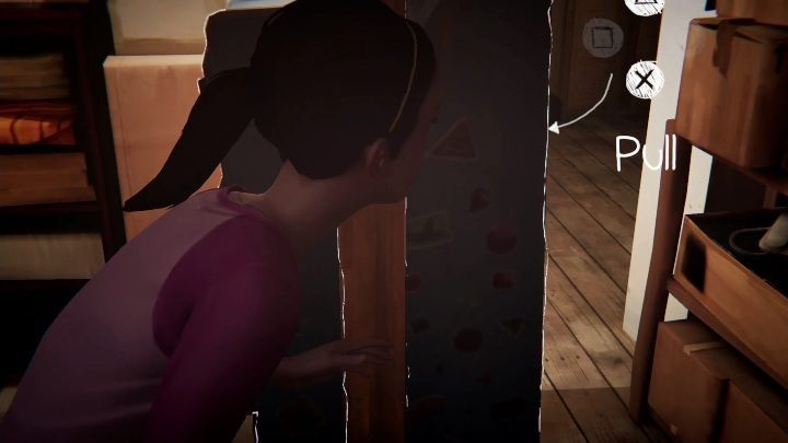Once youve moved the desk, youll be able to PULL the closet - Chapter 2 - Farewell Episode Walkthrough - Bonus episode - Farewell - Life Is Strange: Before the Storm Game Guide