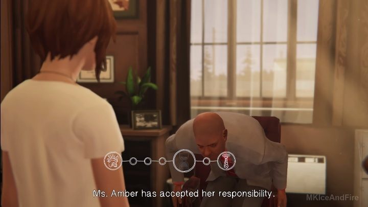 The circles on the picture represent the number of points you must get in order to win - Chapter 1 Life Is Strange: Before the Storm Episode 2 Brave New World - Episode 2 - Brave New World - Life Is Strange: Before the Storm Game Guide