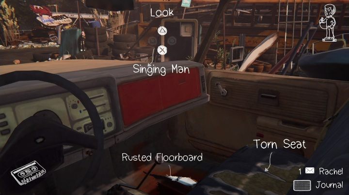 Go back to the first car - Chapter 2 Life Is Strange: Before the Storm Episode 2 Brave New World - Episode 2 - Brave New World - Life Is Strange: Before the Storm Game Guide