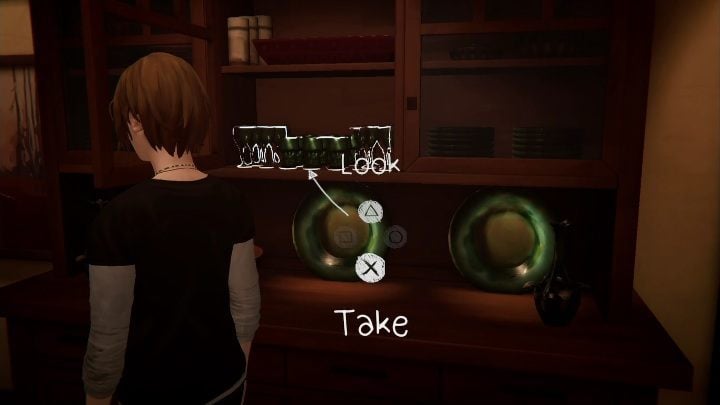 Walk towards the glass drawer after the conversation with Rachels mother - Chapter 5 Life Is Strange: Before the Storm Episode 2 Brave New World - Episode 2 - Brave New World - Life Is Strange: Before the Storm Game Guide