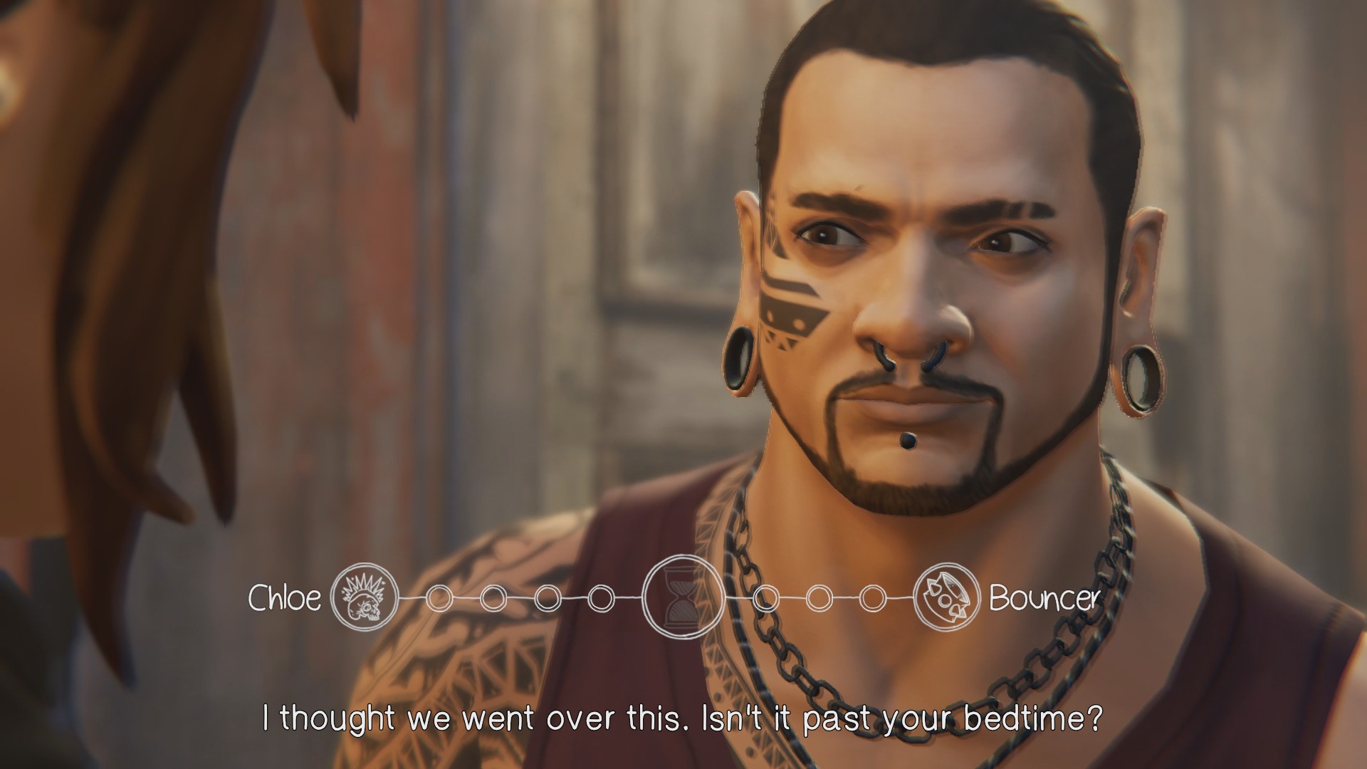 The empty circles visible in the picture above indicate the number of points that you need to get in order to win - Chapter 1 | Episode 1 - Awake - Episode 1 - Awake - Life Is Strange: Before the Storm Game Guide