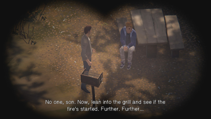 Now, you and Rachel will observe people that are located at the bottom of the park - Chapter 4 | Episode 1 - Awake - Episode 1 - Awake - Life Is Strange: Before the Storm Game Guide