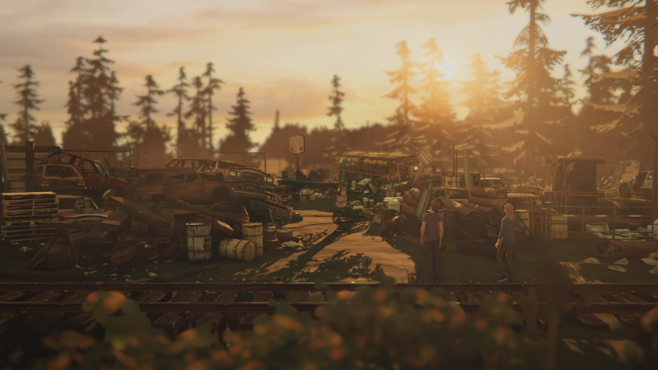 After reaching the garbage dump you will have to talk with Rachel again - Chapter 5 | Episode 1 - Awake - Episode 1 - Awake - Life Is Strange: Before the Storm Game Guide