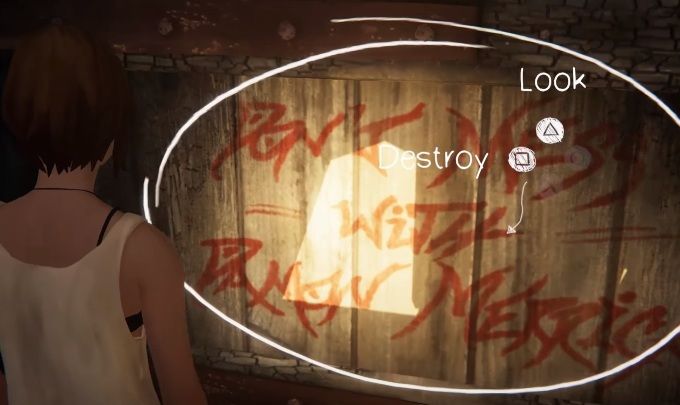 The last graffiti can be done in the barn - Graffiti Life Is Strange: Before the Storm Episode 3 Hell is Empty - Episode 3 - Hell is Empty - Life Is Strange: Before the Storm Game Guide