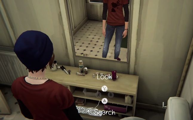 Your towel is on the bottom shelf in the cupboard under the mirror - Chapter 2 | Episode 3 - Hell is Empty - Episode 3 - Hell is Empty - Life Is Strange: Before the Storm Game Guide