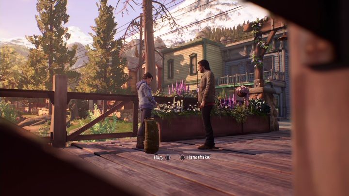 Your brother will come out to greet you - Life is Strange True Colors: Meeting brother, visiting the city - walkthrough - Life is Strange True Colors: Chapter 1 Side A - Life is Strange True Colors Guide