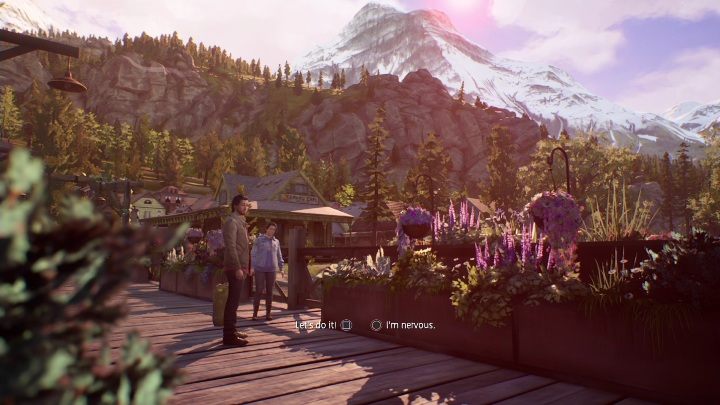 After a short chat, he will take you to the city - Life is Strange True Colors: Meeting brother, visiting the city - walkthrough - Life is Strange True Colors: Chapter 1 Side A - Life is Strange True Colors Guide