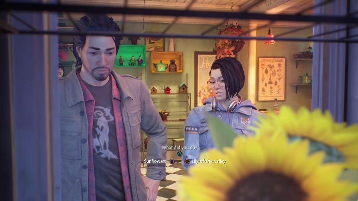 After you talk to Riley, head over to your brother - Life is Strange True Colors: Meeting brother, visiting the city - walkthrough - Life is Strange True Colors: Chapter 1 Side A - Life is Strange True Colors Guide