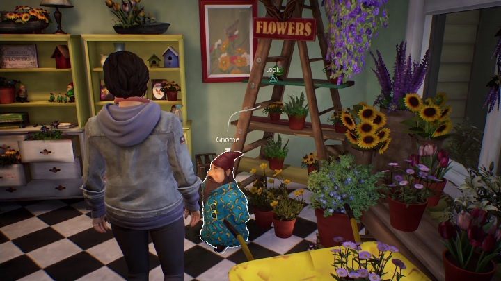 After choosing the flowers, you can explore the shop - Life is Strange True Colors: Meeting brother, visiting the city - walkthrough - Life is Strange True Colors: Chapter 1 Side A - Life is Strange True Colors Guide