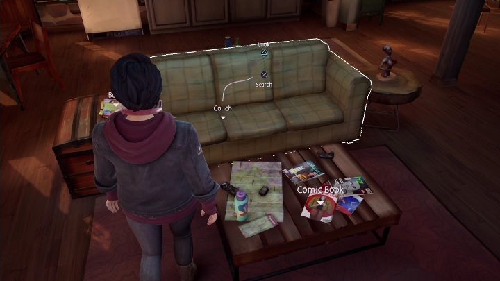 You'll find the correct bottle on the couch - Life is Strange True Colors: Bar chapter 1 - walkthrough - Life is Strange True Colors: Chapter 1 Side A - Life is Strange True Colors Guide