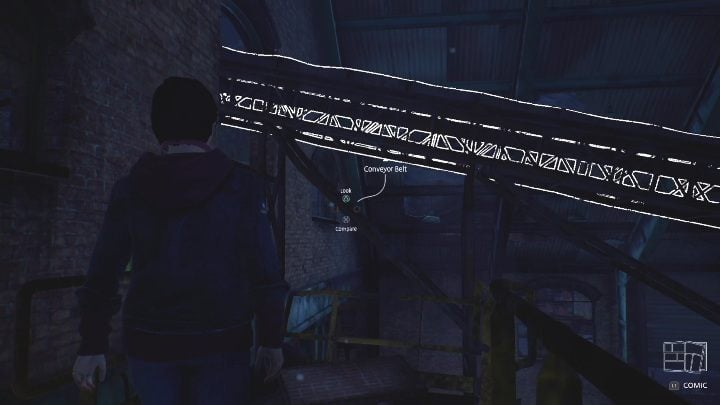 Then look at the conveyor belt - Life is Strange True Colors: Search for Ethan - walkthrough - Life is Strange True Colors: Chapter 1 Side A - Life is Strange True Colors Guide