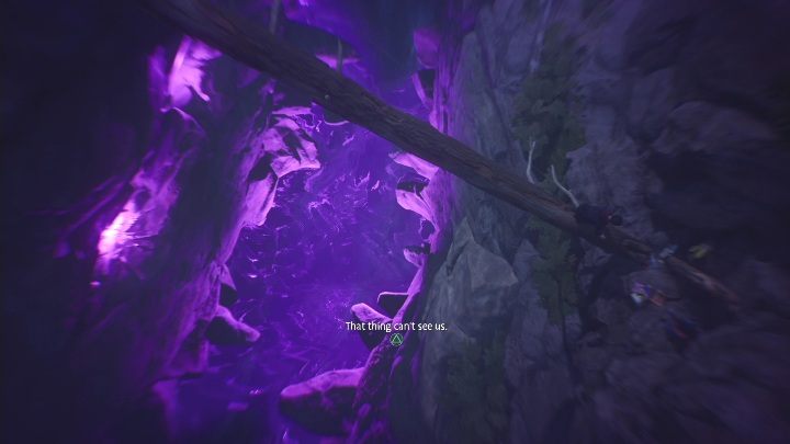 Suddenly a huge monster will appear underneath you, frightening Alex - Life is Strange True Colors: Search for Ethan - walkthrough - Life is Strange True Colors: Chapter 1 Side A - Life is Strange True Colors Guide