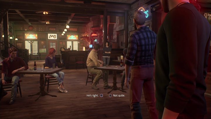 This episode begins with a meeting at a bar - Life is Strange True Colors: Meeting up with Steph - walkthrough - Life is Strange True Colors: Chapter 2 Lanterns - Life is Strange True Colors Guide