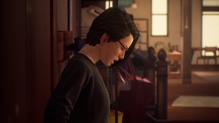 Alex will run away from the bar, hiding in her apartment - Life is Strange True Colors: Meeting up with Steph - walkthrough - Life is Strange True Colors: Chapter 2 Lanterns - Life is Strange True Colors Guide