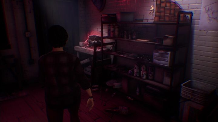 On the right, right next to the bookshelf, is a work that will trigger accusations and resentment to Ryan - Life is Strange True Colors: Charlotte - walkthrough - Life is Strange True Colors: Chapter 3 Monster or Mortal - Life is Strange True Colors Guide