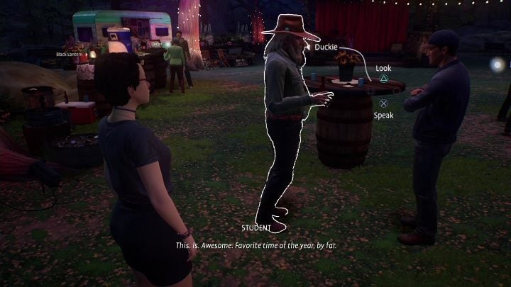 If you've managed to comfort a man, you'll find him on the festival - Life is Strange True Colors: Outside the festival - walkthrough - Life is Strange True Colors: Chapter 4 Flicker - Life is Strange True Colors Guide