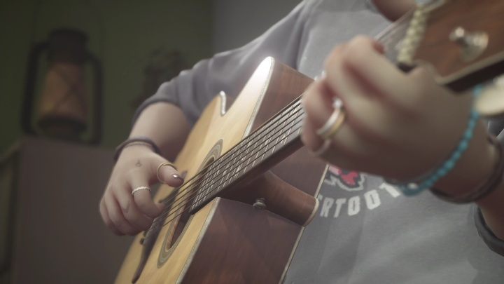 Then you just have to fix the guitar and play on it - Life is Strange True Colors: The psychologists office - walkthrough - Life is Strange True Colors: Chapter 5 Side B - Life is Strange True Colors Guide