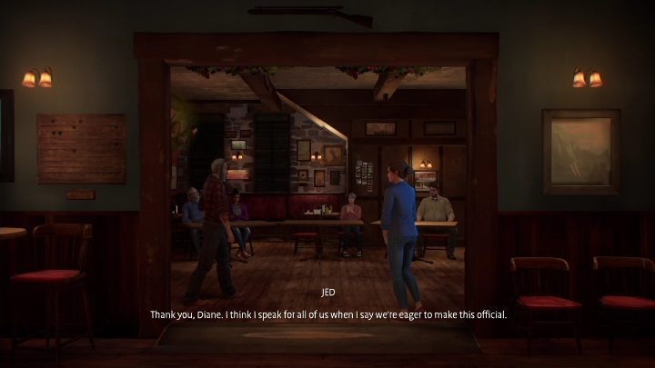 Alex will enter the bar, all bruised and battered - Life is Strange True Colors: Confessing the truth - walkthrough - Life is Strange True Colors: Chapter 5 Side B - Life is Strange True Colors Guide