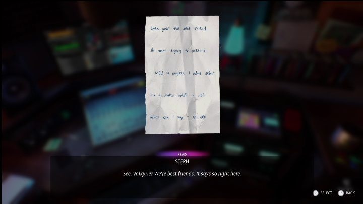 6th hint is hidden in a radio station, under one of the pieces of the equipment - Life is Strange True Colors Wavelengths: Winter - walkthrough - Life is Strange True Colors: Wavelengths DLC - Life is Strange True Colors Guide