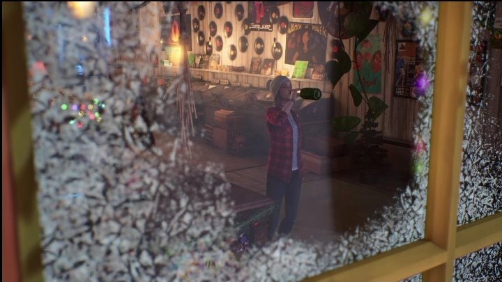 If you are sure that you have already seen everything you wanted and have nothing else to check, grab the champagne lying on the white shelf - Life is Strange True Colors Wavelengths: Winter - walkthrough - Life is Strange True Colors: Wavelengths DLC - Life is Strange True Colors Guide