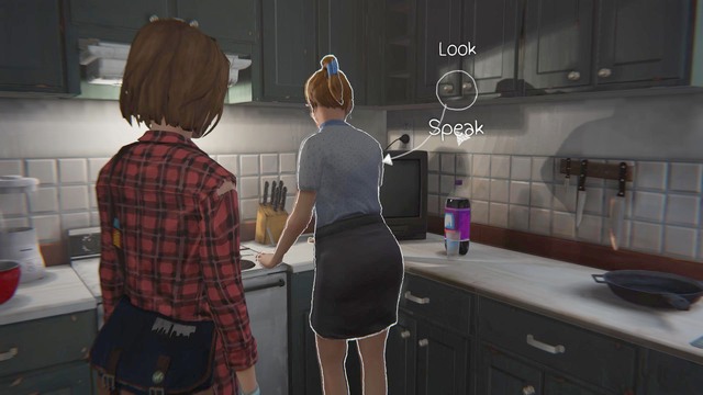 Once you are done looking for anything interesting, talk to Chloes mother - Life is Strange: Chaos Theory, Chapter 3 - Walkthrough - Life is Strange Game Guide & Walkthrough