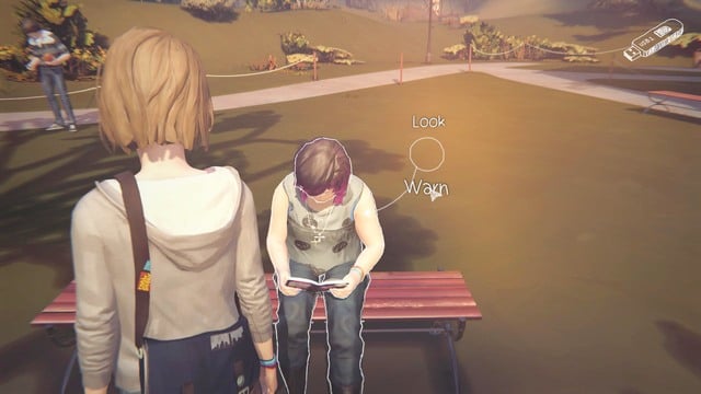 The third one is the one when you either are giving Alyssa a warning about a ball coming towards her or you can go forward without saying anything - Life is Strange: Chrysalis - decisions - Choices and decisions - Life is Strange Game Guide & Walkthrough