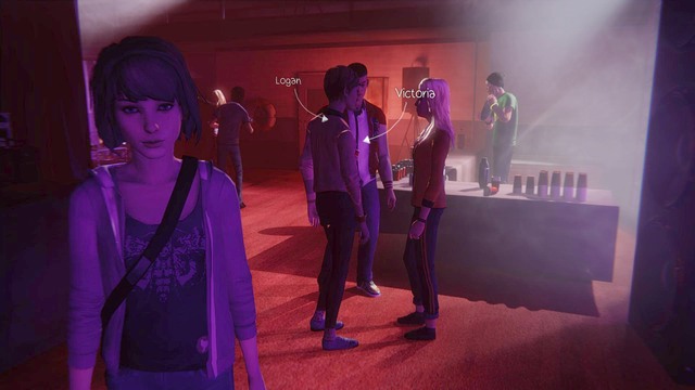 Walk towards Victoria in the VIP section and talk with her about Nathan - Life is Strange: Dark Room, Chapter 4 - Walkthrough - Life is Strange Game Guide & Walkthrough
