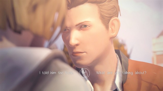 Nathan (the same Guy who had a gun in the ladies room) will attack you during your conversation with Warren - Life is Strange: Chrysalis, Chapter 4 - Walkthrough - Life is Strange Game Guide & Walkthrough